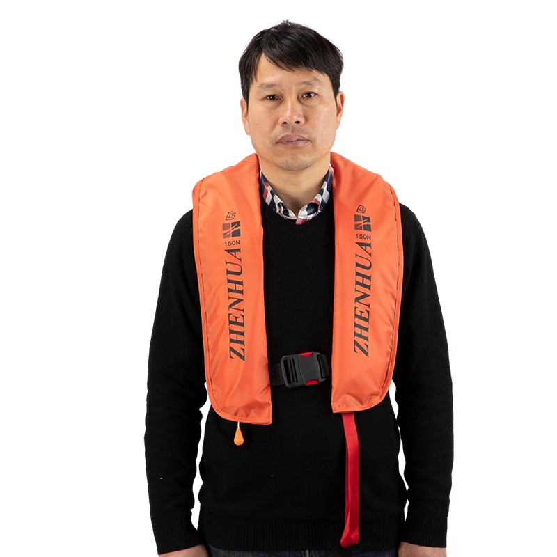 Pullover Style Inflatable Work Jacket